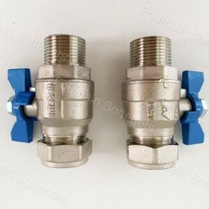 Harvey Water Softener Full Flow Isolation Valves 28mm (Pair) Harvey Water Softener Full Flow Isolation Valves 28mm (Pair)