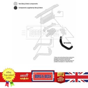 Charge Air Hose For Ford Transit 00-06 2c166k683aa Borg & Beck Bth1294 Charge Air Hose For Ford Transit 00-06 2c166k683aa Borg & Beck Bth1294