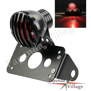 Papandavillage Horizontal/vertical License Plate Side Mount Bracket Tail Light For Chopper Dyna Papandavillage Horizontal/vertical License Plate Side Mount Bracket Tail Light For Chopper Dyna
