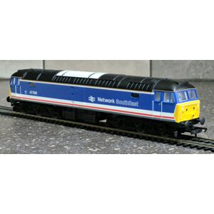 Hornby R30187 Class 47/4 47598 In Revised Network Southeast Livery Railroad Plus Hornby R30187 Class 47/4 47598 In Revised Network Southeast Livery Railroad Plus