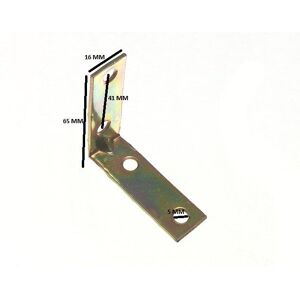Onestopdiy Corner Brace Angle Repair Bracket Yellow Zinc Plated Steel 63mm ( Pack 200 ) Onestopdiy Corner Brace Angle Repair Bracket Yellow Zinc Plated Steel 63mm ( Pack 200 )