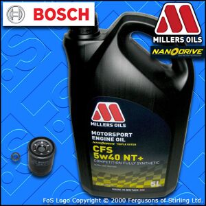 Millers Oils Service Kit For Honda Civic Ep3 2.0 Type-R Oil Filter +5w40 Nt+ Oil (2001-2006) Millers Oils Service Kit For Honda Civic Ep3 2.0 Type-R Oil Filter +5w40 Nt+ Oil (2001-2006)