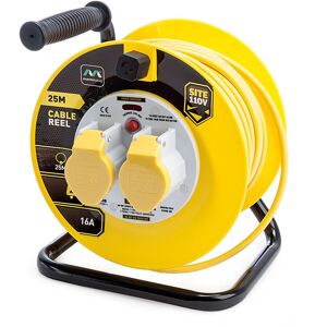 Masterplug Lvct2516-2-Mp 16amp 2 Gang Cable Reel 25m 110v Masterplug Lvct2516-2-Mp 16amp 2 Gang Cable Reel 25m 110v