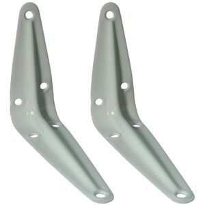 Onestopdiy 40 X Shelf Support Brackets White London Pattern 4 X 3 Inch 100 X 75mm Onestop Onestopdiy 40 X Shelf Support Brackets White London Pattern 4 X 3 Inch 100 X 75mm Onestop