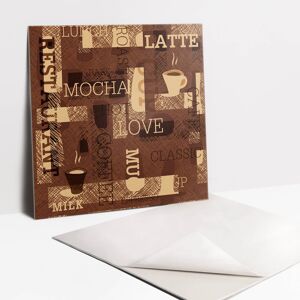 Tulup Waterproof Peel & Stick Vinyl Wall Tiles Cover Home Decor Coffee Theme 30x30 Tulup Waterproof Peel & Stick Vinyl Wall Tiles Cover Home Decor Coffee Theme 30x30