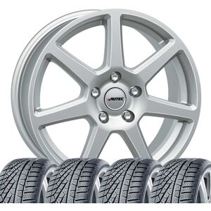 4 Winter Wheels & Tyres Tallin Sil 215/55 R17 98v For Audi Q2 Q3 Sq2 Continenta 4 Winter Wheels & Tyres Tallin Sil 215/55 R17 98v For Audi Q2 Q3 Sq2 Continenta