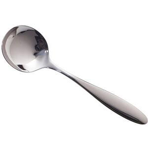 Genware Stainless Steel Salerno Soup Spoon For Family Dinners 18/10 Pack Of Genware Stainless Steel Salerno Soup Spoon For Family Dinners 18/10 Pack Of