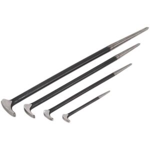 Thatcable 4 Piece Heel Bar Set - 150mm 300mm 410mm & 510mm Steel Shafts - Drop Forged Thatcable 4 Piece Heel Bar Set - 150mm 300mm 410mm & 510mm Steel Shafts - Drop Forged