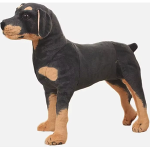 Does Not Apply Lifelike Dog Plush Toy Fluffy Stuffed Animals Rottweiler Soft Doll Real-Life Big Does Not Apply Lifelike Dog Plush Toy Fluffy Stuffed Animals Rottweiler Soft Doll Real-Life Big