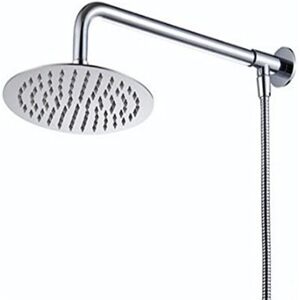Hiendure®wall Mount 8 Inch Rainfall Round Shower Head With Shower Arm Shower H Hiendure®wall Mount 8 Inch Rainfall Round Shower Head With Shower Arm Shower H