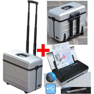 Pilot Case Trolley Parat For Notebook 17" 43cm With Hp Officejet 100 Printer Pilot Case Trolley Parat For Notebook 17" 43cm With Hp Officejet 100 Printer