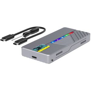 Sodial Hard Drive Box 10gb Dual Protocol Nvme/ Aluminum Alloy Q2z72629 Sodial Hard Drive Box 10gb Dual Protocol Nvme/ Aluminum Alloy Q2z72629