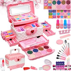 Kids Makeup Sets For Girls - Safe And Washable Kids Makeup, Real Make Up Set For Kids Makeup Sets For Girls - Safe And Washable Kids Makeup, Real Make Up Set For