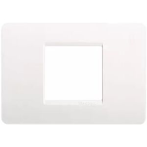 Bticino Spa Bticino Matix Plaque 2 Places Modules Centred White Am4819bn Bticino Spa Bticino Matix Plaque 2 Places Modules Centred White Am4819bn
