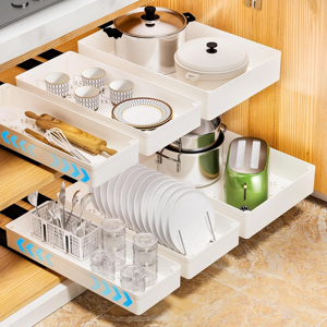 Does Not Apply 1 Pack Pull Out Cabinet Organiser, Slide Out Drawer For Kitchen Cupboard, (40 Cm Does Not Apply 1 Pack Pull Out Cabinet Organiser, Slide Out Drawer For Kitchen Cupboard, (40 Cm