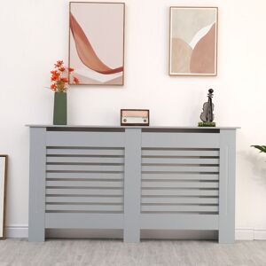 Avc Designs Kensington Radiator Cover Large (152 X 19 X 82cm) Modern Mdf Grey Wood Cabinet Avc Designs Kensington Radiator Cover Large (152 X 19 X 82cm) Modern Mdf Grey Wood Cabinet