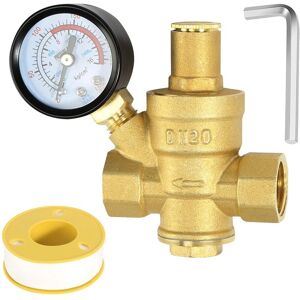 Sodial 3x(Water Pressure Regulator 3/4in With , Adjustable Water Pressure Reducing5776 Sodial 3x(Water Pressure Regulator 3/4in With , Adjustable Water Pressure Reducing5776