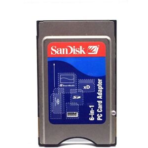 Sandisk 6 In 1 Pcmcia Pc Card Adapter - Grade A (Sdad-67-A10) Sandisk 6 In 1 Pcmcia Pc Card Adapter - Grade A (Sdad-67-A10)