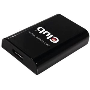 Club 3D Csv-2301, Usb 3.0 To Displayport 1.2a Graphics Adaptor, Upto 2500x1600, F Club 3D Csv-2301, Usb 3.0 To Displayport 1.2a Graphics Adaptor, Upto 2500x1600, F