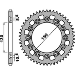 Pbr Rear Sprocket 4309 42 C45 Honda Xl600/xl500/nx650/xr600/fx650 (Jtr245/3.42) Pbr Rear Sprocket 4309 42 C45 Honda Xl600/xl500/nx650/xr600/fx650 (Jtr245/3.42)