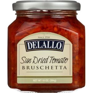 Sun Dried Tomato Bruschetta 10 Oz(Case Of 6) By Delallo Sun Dried Tomato Bruschetta 10 Oz(Case Of 6) By Delallo