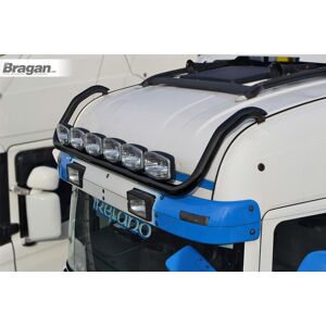 Bragan™ Roof Bar Black + Jumbo Spots + Clear Beacons For Scania P G R 6 09+ Highline Bragan™ Roof Bar Black + Jumbo Spots + Clear Beacons For Scania P G R 6 09+ Highline