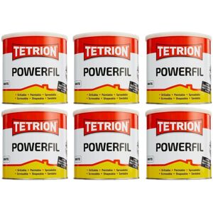 Tetrion Powerfil 2k 2 Part Body Filler Lightweight Tough Smooth White 2kg X 4 Tetrion Powerfil 2k 2 Part Body Filler Lightweight Tough Smooth White 2kg X 4