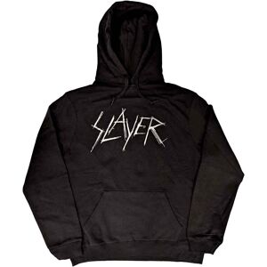 Slayer Unisex Pullover Hoodie: Scratchy Logo (X-Large) Slayer Unisex Pullover Hoodie: Scratchy Logo (X-Large)