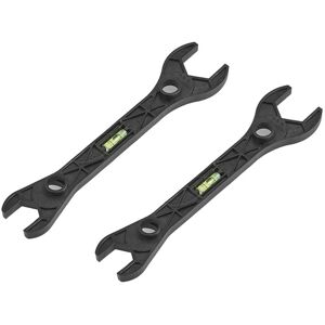 Sodial 3x(2 Pcs Shower Mixer Mounting Wrench With Level W6s6)3669 Sodial 3x(2 Pcs Shower Mixer Mounting Wrench With Level W6s6)3669