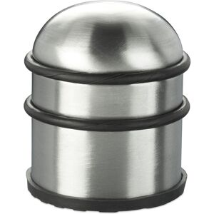 Relaxdays Doorstop Floor Buffer Round Stainless Steel Silver Door Stopper Heavy Anti-Slip Relaxdays Doorstop Floor Buffer Round Stainless Steel Silver Door Stopper Heavy Anti-Slip