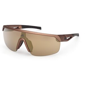 adidas Sport Sp0109 49g Matte Dark Brown 00/00/125 Woman Sunglasses adidas Sport Sp0109 49g Matte Dark Brown 00/00/125 Woman Sunglasses