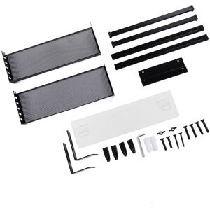 Wall Mounted Storage Rack 2 Layer Adjustable Height Floating Kitchen Spice Tu Wall Mounted Storage Rack 2 Layer Adjustable Height Floating Kitchen Spice Tu