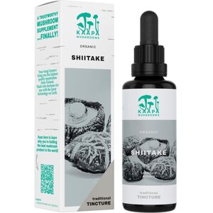 Organic Shiitake Mushroom Extract Tincture 50ml (Kaapa Mushrooms) Organic Shiitake Mushroom Extract Tincture 50ml (Kaapa Mushrooms)