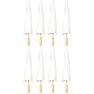 Sodial 8pcs Parasol Wedding Umbrella Party Favor 60cm Bamboo Umbrellas For Bridal2426 Sodial 8pcs Parasol Wedding Umbrella Party Favor 60cm Bamboo Umbrellas For Bridal2426