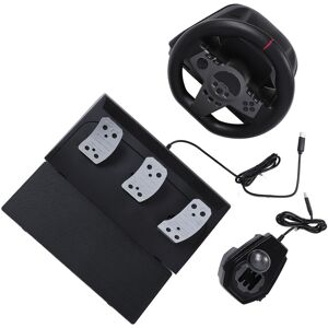 Gaming Steering Wheel With Pedal Shifter Dynamic Led Feedback 270° Racing Wheel Gaming Steering Wheel With Pedal Shifter Dynamic Led Feedback 270° Racing Wheel