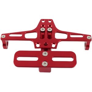 Red Motorcycle Adjustable Aluminum License Number Plate Frame Holder Bracket Red Motorcycle Adjustable Aluminum License Number Plate Frame Holder Bracket
