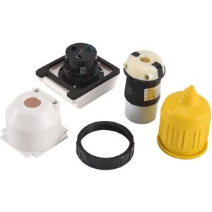 Sodial 30amp Rv Inlet Outlet Shore Kit W/boot Cord Protector 125v Nema L5-30p1794 Sodial 30amp Rv Inlet Outlet Shore Kit W/boot Cord Protector 125v Nema L5-30p1794