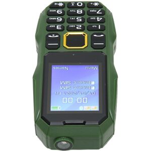 Green Elderly Mobile Phone 1.8in Lcd Large Buttons Dual Card Dual Standby S To Green Elderly Mobile Phone 1.8in Lcd Large Buttons Dual Card Dual Standby S To