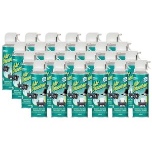 24-Pack 400ml Xclio Professional Grade Air Duster W/ Extension Tube, Hfc Free Ae 24-Pack 400ml Xclio Professional Grade Air Duster W/ Extension Tube, Hfc Free Ae