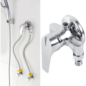 G1/2 Male Thread Hot And Cold Water Mixer Mixing Control Valve For Bathroom G1/2 Male Thread Hot And Cold Water Mixer Mixing Control Valve For Bathroom