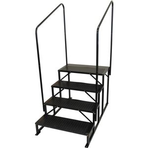 Securefix Direct Portable Staging Stairs Portacabin Steps 4 Step (Non Slip Bolt Down Building) Securefix Direct Portable Staging Stairs Portacabin Steps 4 Step (Non Slip Bolt Down Building)