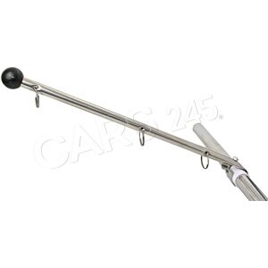 Lindemann Stainless Steel Flag Pole 39cm For 22-25mm Tubes Lindemann Stainless Steel Flag Pole 39cm For 22-25mm Tubes