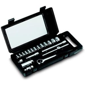 Stanley 1-87-060 3/8\" Drive Socket Wrench Set 20pcs (8-21mm) 12pts Stanley 1-87-060 3/8\" Drive Socket Wrench Set 20pcs (8-21mm) 12pts
