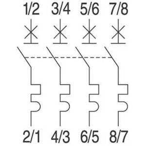 GE Power Controls Italia S.P.A. EP64C20-INT 4P 20A 10kA RINA - Circuit Breaker GE Power Controls Italia S.P.A. EP64C20-INT 4P 20A 10kA RINA - Circuit Breaker