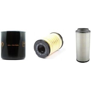 Re Kit Filter Kit Fits Lindner Geotrac 63 Air Oil Fuel W/perkins 1103c-33t Eng. Yr2004- Re Kit Filter Kit Fits Lindner Geotrac 63 Air Oil Fuel W/perkins 1103c-33t Eng. Yr2004-