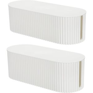 Cable Management Box, Cord Hider Organizer Decorative Strip Storage Box Desk Acc Cable Management Box, Cord Hider Organizer Decorative Strip Storage Box Desk Acc