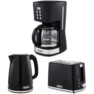 Geepas 1.5l Filter Coffee Machine, 1.7l Electric Kettle & 2 Slice Toaster Set Geepas 1.5l Filter Coffee Machine, 1.7l Electric Kettle & 2 Slice Toaster Set
