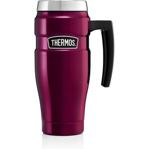 Thermos Gtb Stainless King Travel Mug 470ml Raspberry Thermos Gtb Stainless King Travel Mug 470ml Raspberry
