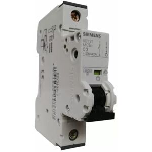 Siemens 5sy31037 Circuit Breaker 1p 3a 4.5k C 1mod Siemens 5sy31037 Circuit Breaker 1p 3a 4.5k C 1mod