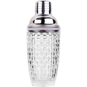 Sodial 2x(13oz Glass Cocktail Shaker Set - Glass Shaker For Cocktails, Drink1758 Sodial 2x(13oz Glass Cocktail Shaker Set - Glass Shaker For Cocktails, Drink1758